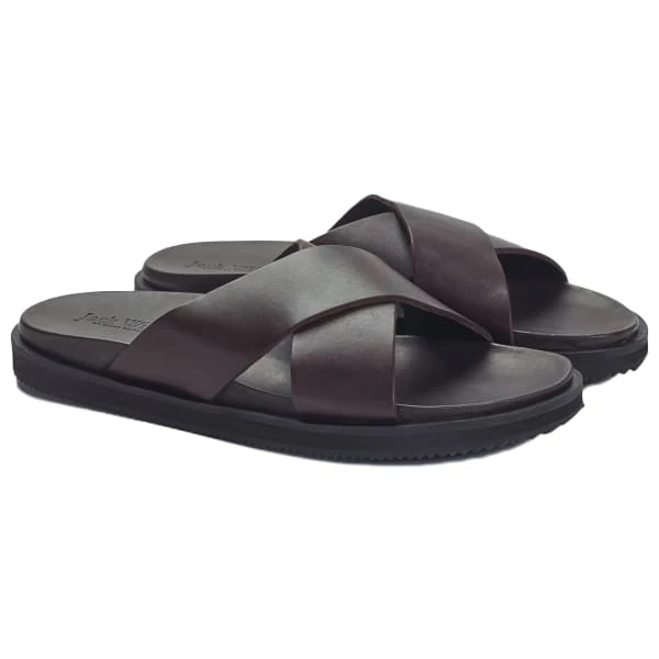 JACK WILLS Men's Cross Over Slider Sandals