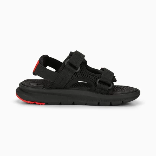 PUMA Evolve Little Kids' Sandals PUMA Black-PUMA White-For All Time Red - Image 5