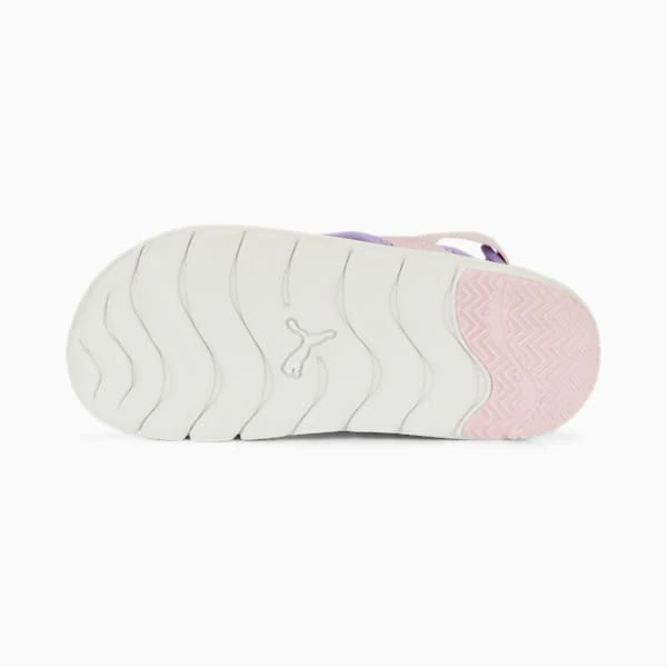 PUMA Evolve Little Kids' Sandals Vivid Violet-Pearl Pink-Light Straw - Image 4
