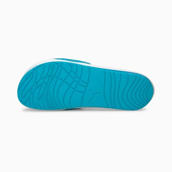 PUMA X LAMELO BALL Nitrocat V UFO Sandals Blue Atoll-Purple Glimmer-Puma White - Image 4