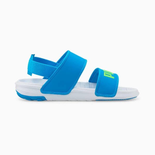 Softride Sandals Big Kids Puma White-Ocean Dive - Image 5