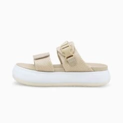 Suede Mayu Infuse Women's Sandals Putty-Puma White-Pristine