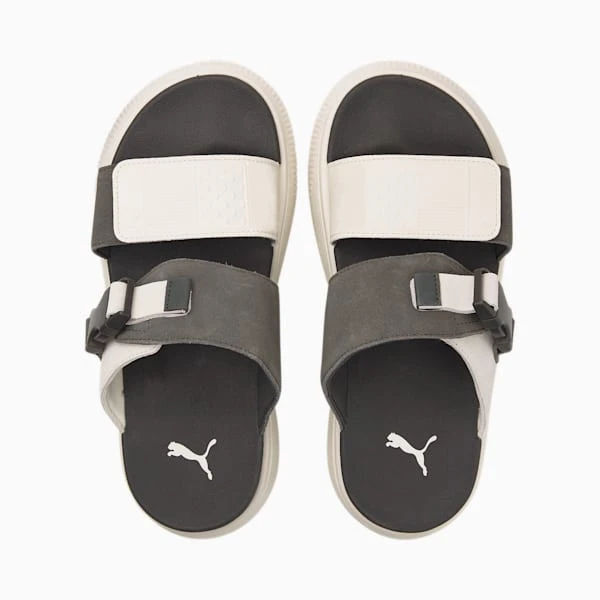 Puma Suede Mayu Women's Sandals Marshmallow-Dark Shadow-Ivory Glow - Image 6