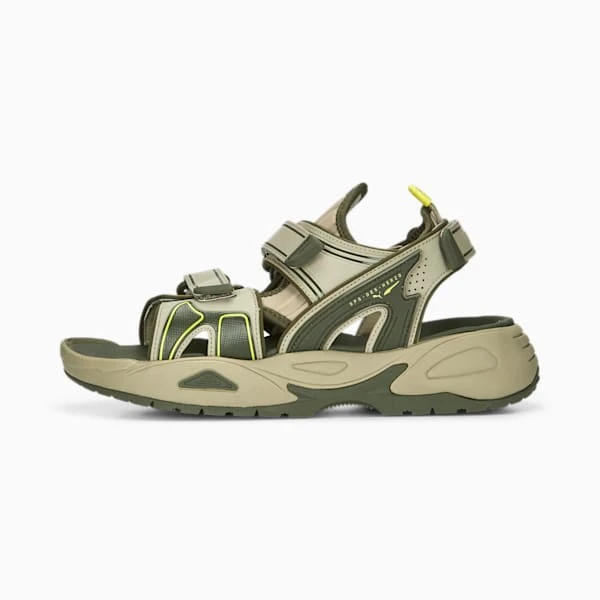 Puma Traek Sandals Birch Tree-Green Moss-Olive Oil