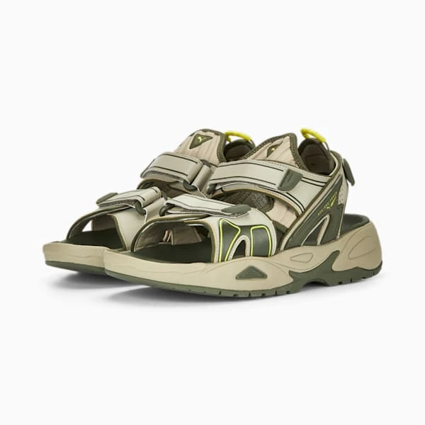 Puma Traek Sandals Birch Tree-Green Moss-Olive Oil - Image 2